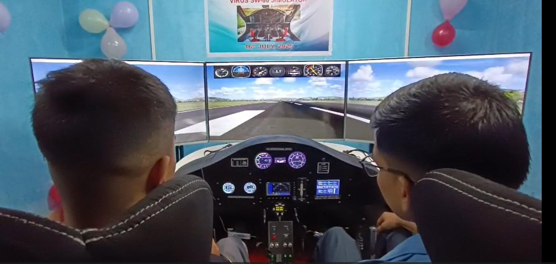 Manipur Air Squadron NCC inaugurates state’s first aircraft flight simulator