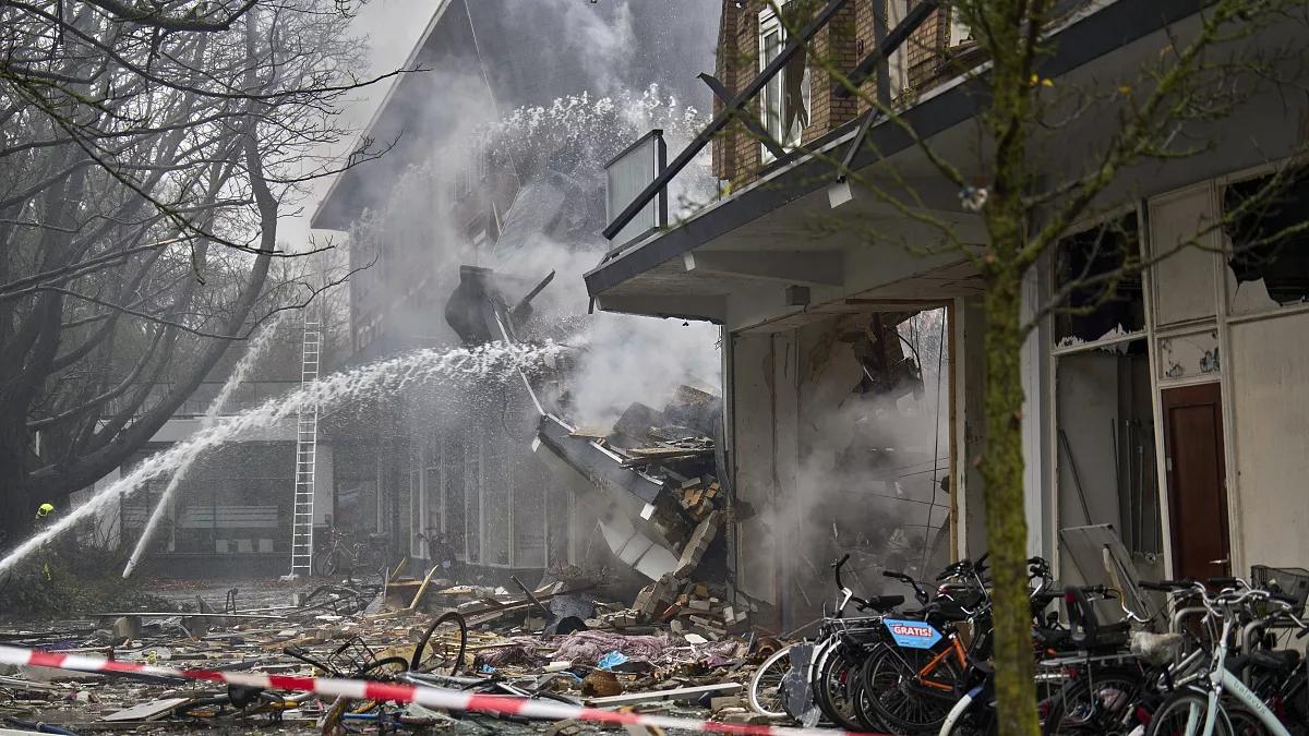 explosion in apartment