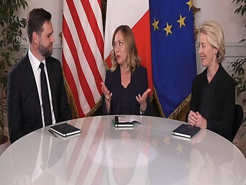 Meloni hosts trilateral talks between US & EU Amid Pope Leo XIV’s inaugural mass