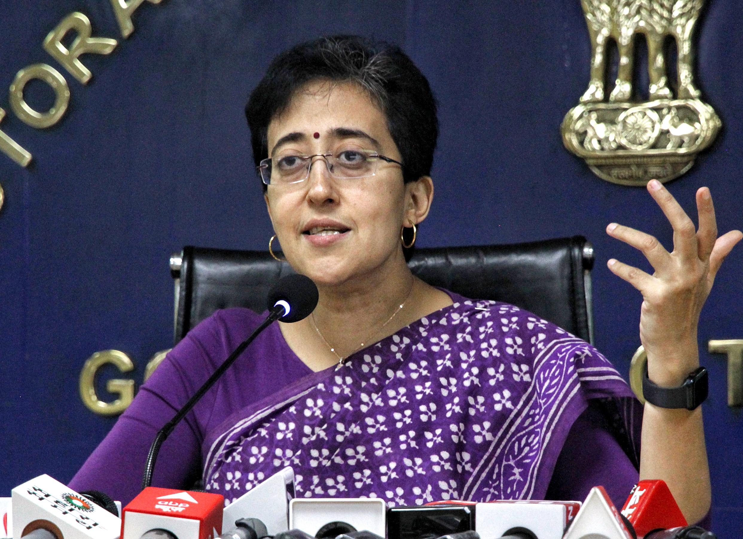 Delhi CM Atishi Marlena