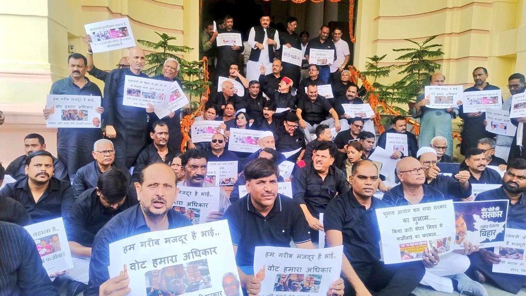 Bihar: Tej Pratap Yadav skips black dress protest, says ‘simple living, high thinking’