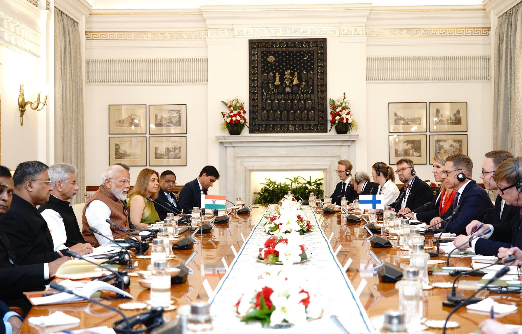 India expanding cooperation with Finland in Arctic and polar research: PM Modi