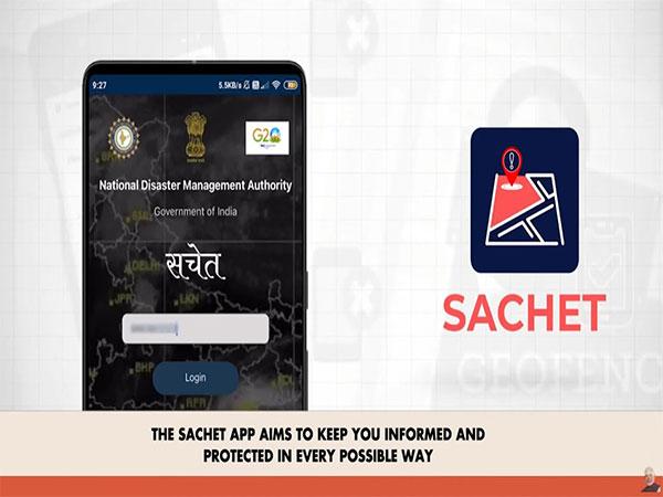 Prime Minister Narendra Modi talked about the NDMA developed Sachet app (Photo/NDMA)