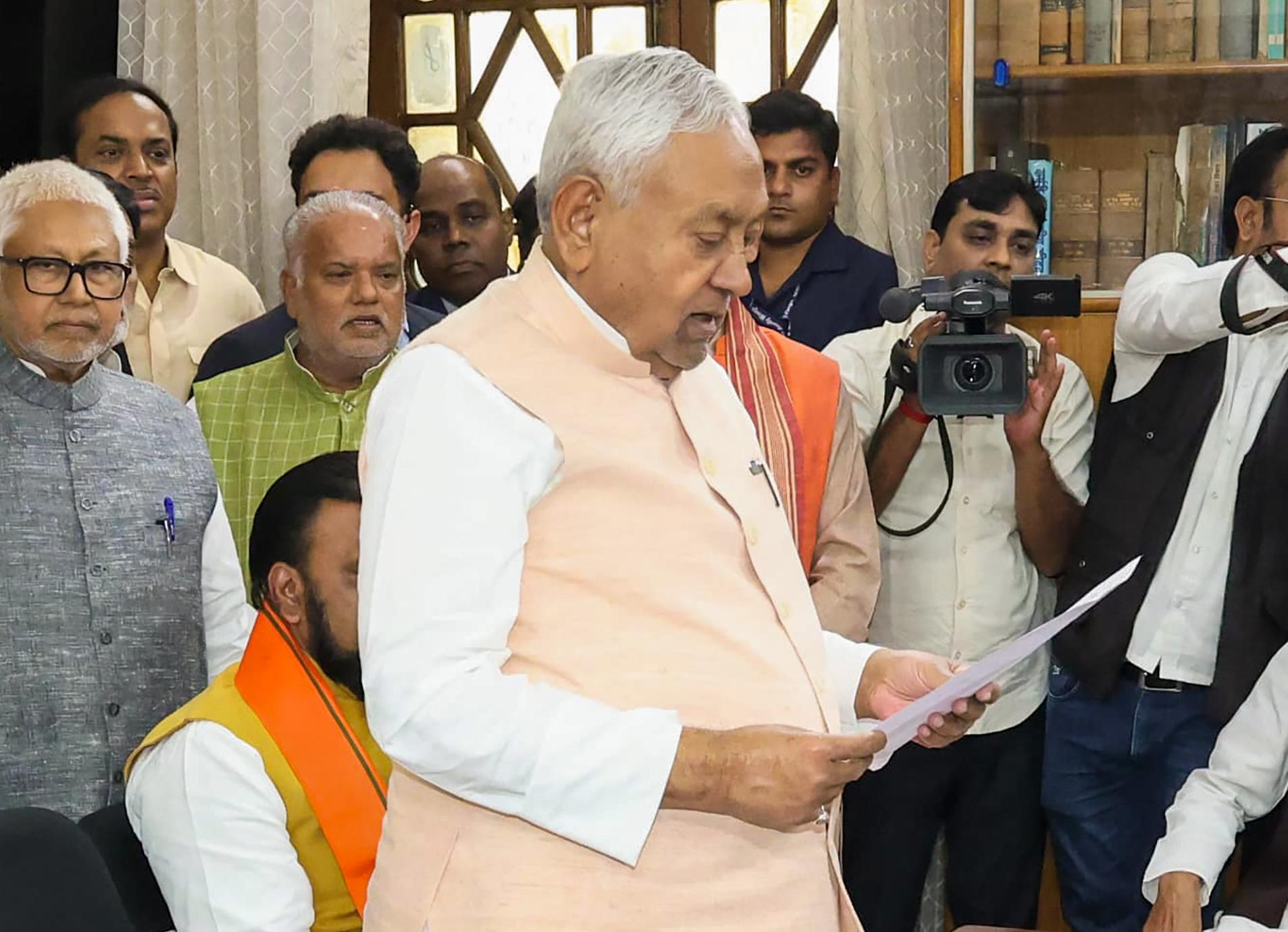 BJP, JD(U) leaders back Nitish Kumar’s decision to move to Rajya Sabha