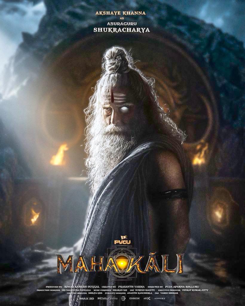 Akshaye Khanna's look as Asura guru Shukracharya in Puja Kolluru's 'Mahakali' released!