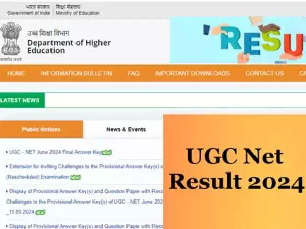 UGC NET results 2024