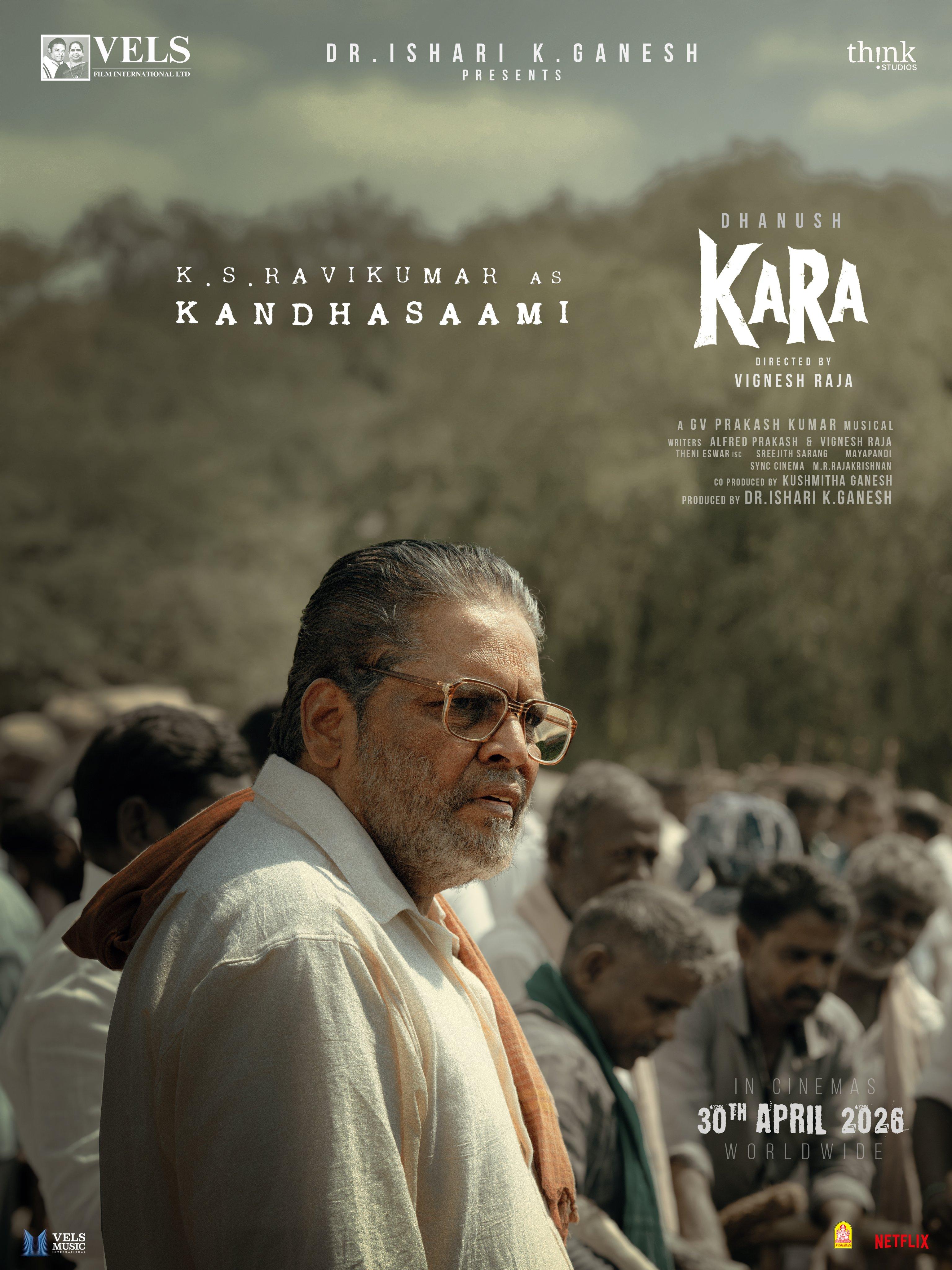 K S Ravikumar's character in Dhanush-starrer 'Kara' revealed!