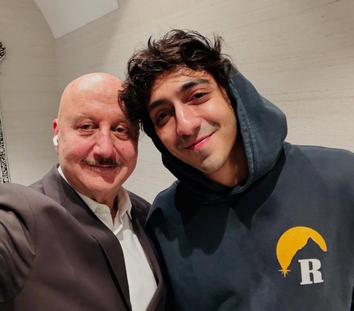 Anupam Kher meets Gen Z star Ahaan Panday: ‘No generation gap here’