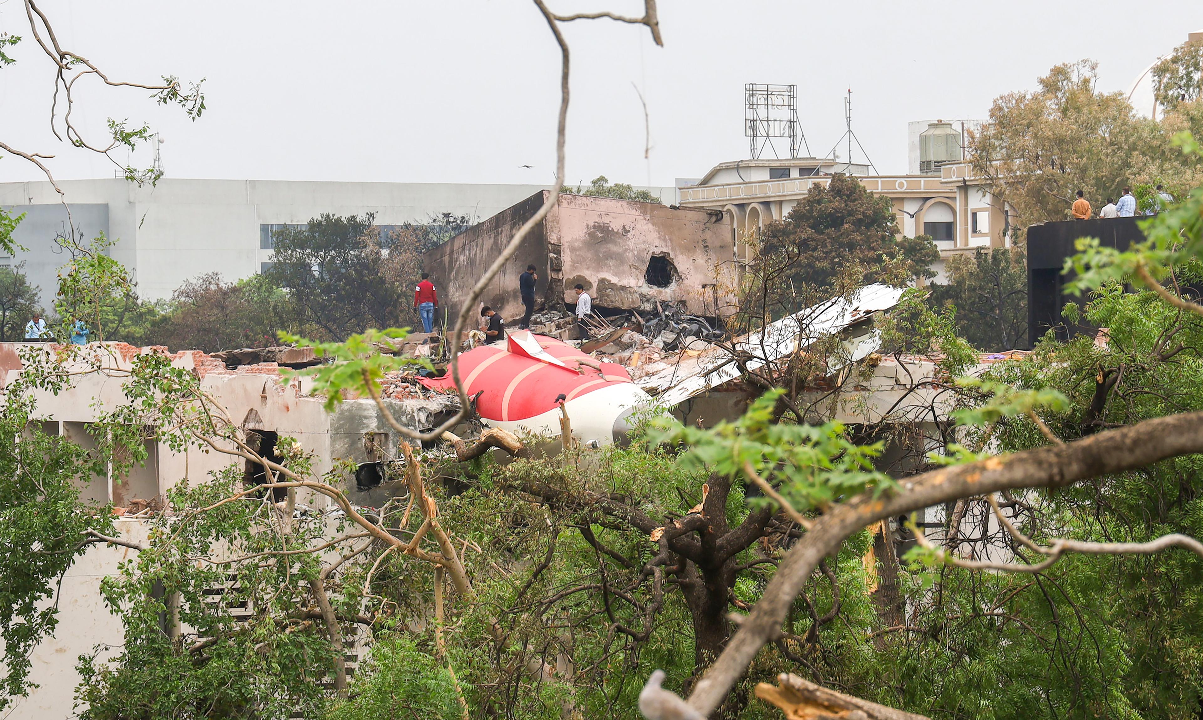 Plane crash: Anand district mobilises ambulances to bring back mortal remains of 33