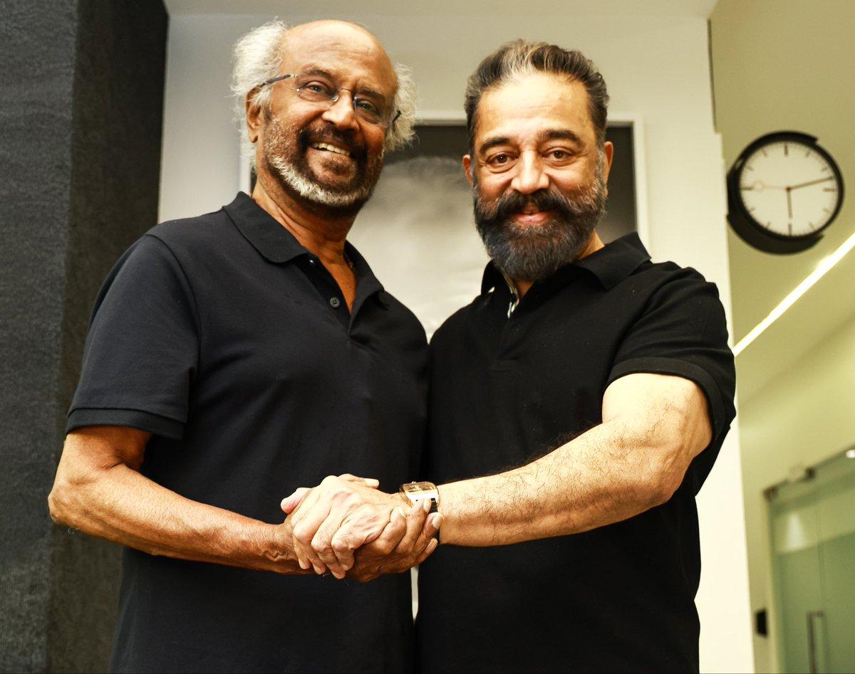 Kamal Haasan celebrates '75 years of a remarkable life' as Rajinikanth turns a year older