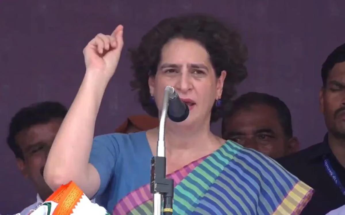 Priyanka Gandhi Reacts to Delhi Election Results