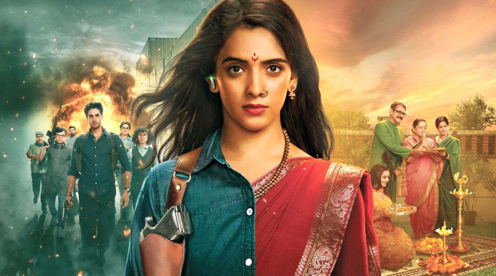 Sonakshi Batra is an undercover cop, and a homemaker in ‘Jagadhatri’