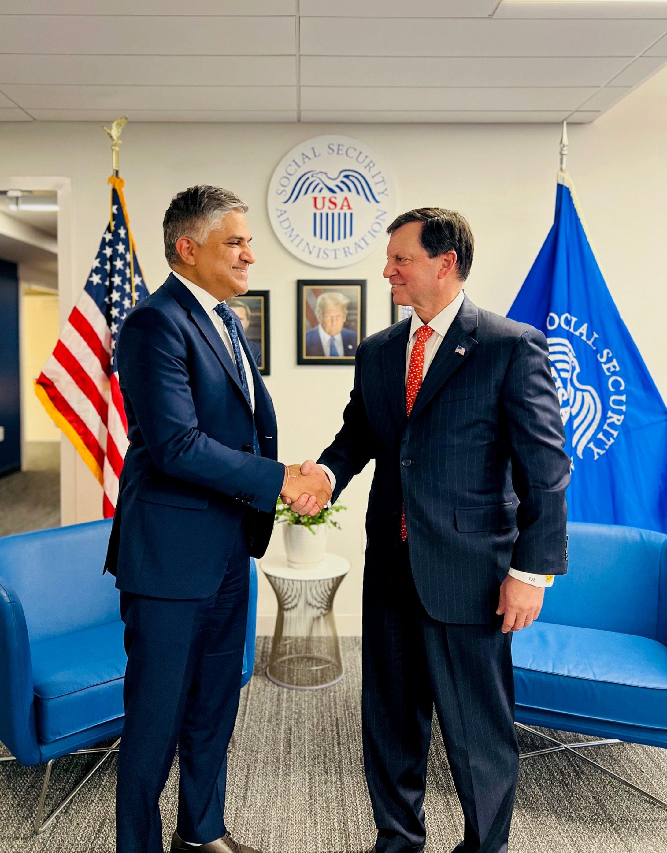Arjun Mody sworn in as Deputy Commissioner of US Social Security Administration