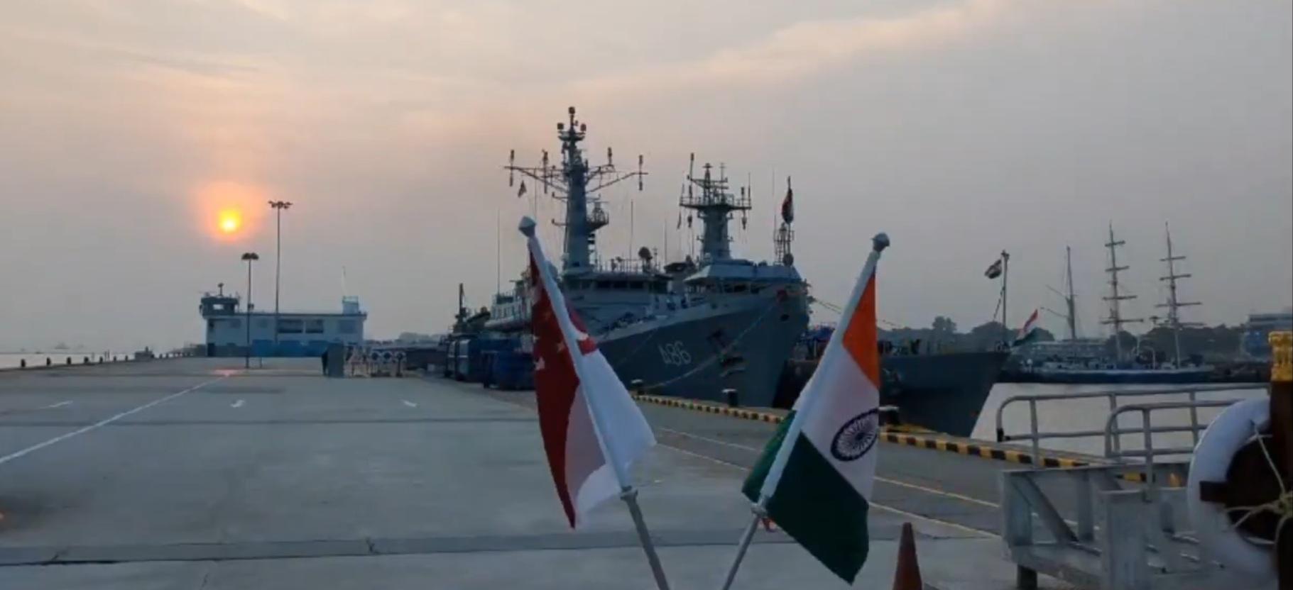 Indian Navy ships conclude Singapore visit, enhance maritime ties