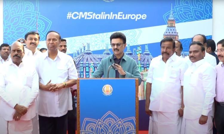 TN CM Stalin embarks on week-long UK, Germany trip to attract investments