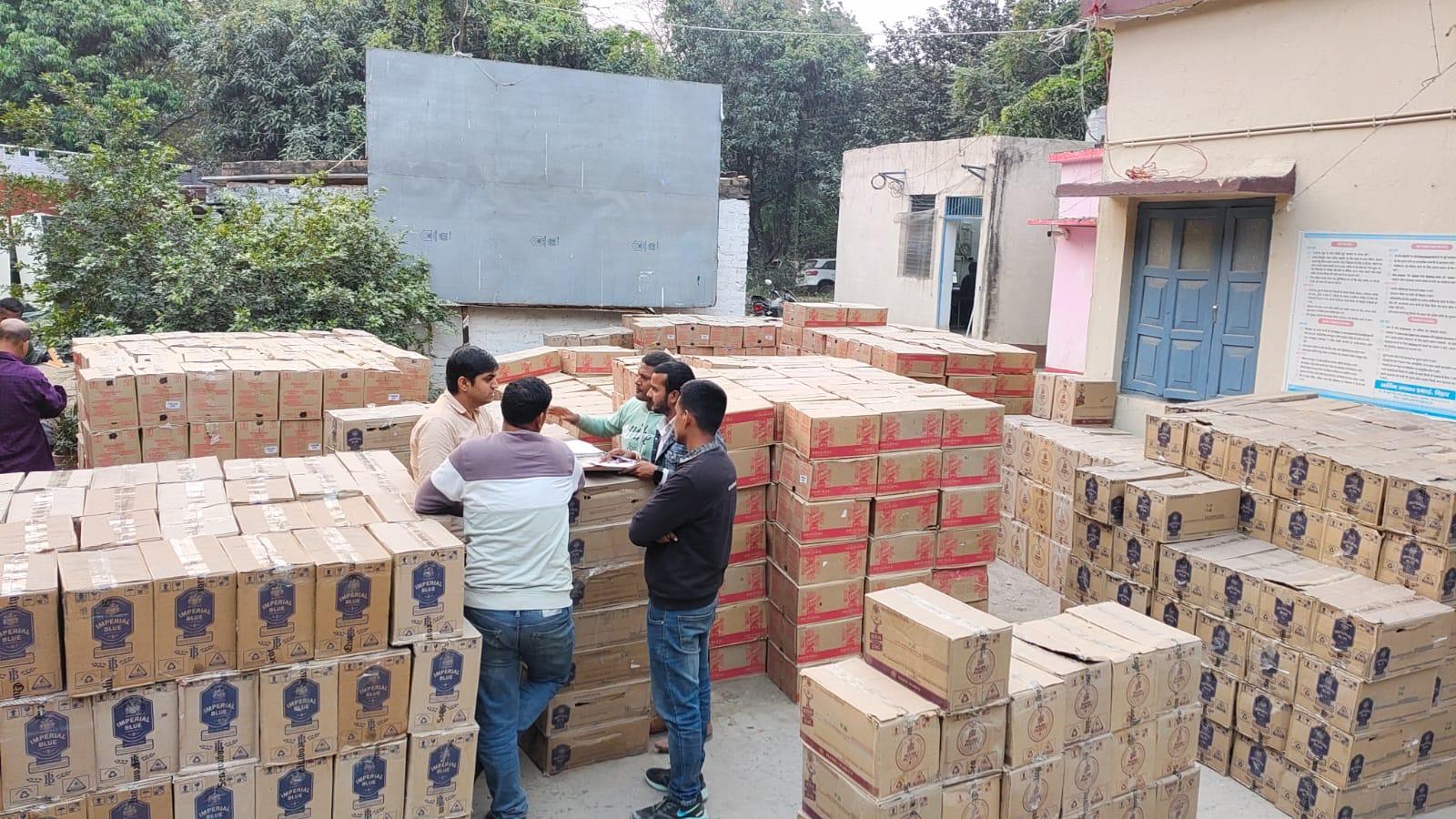 New Year celebrations: Liquor seized in Bihar’s Muzaffarpur