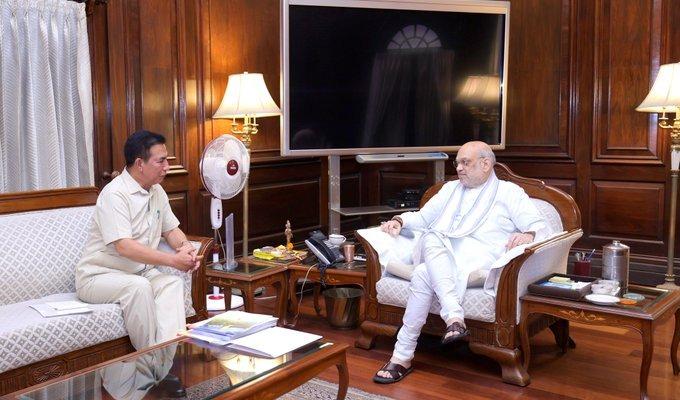 Mizoram CM discusses with HM Shah proposal to raise Mizo Territorial Army to tackle drug trafficking