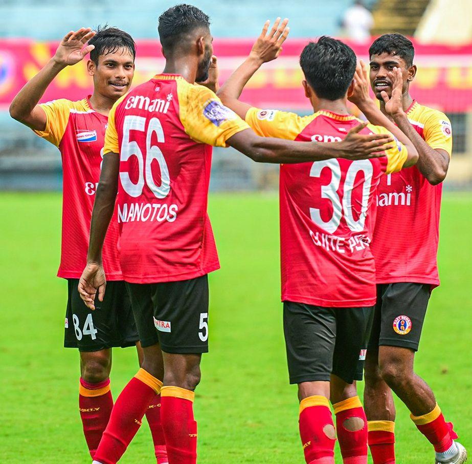 East Bengal FC beat Measurers Club 7-1 to kickstart their CFL 2025 campaign