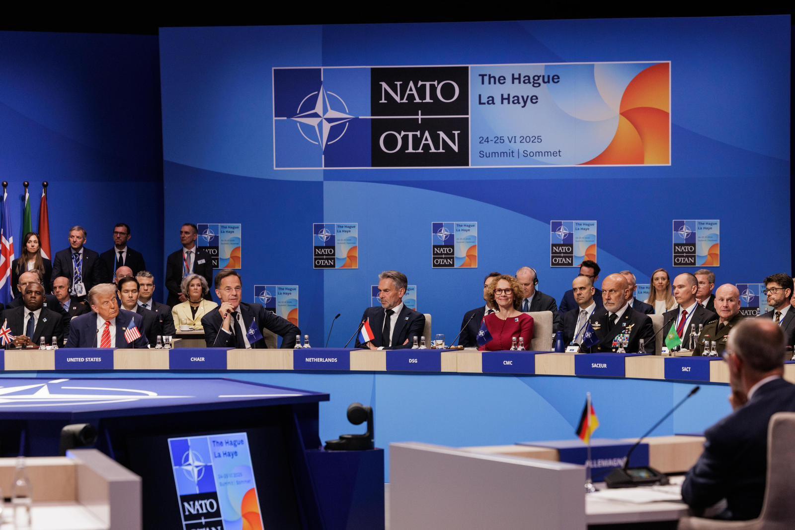 NATO leaders pledge 'ironclad commitment' to collective defence, increase security spending