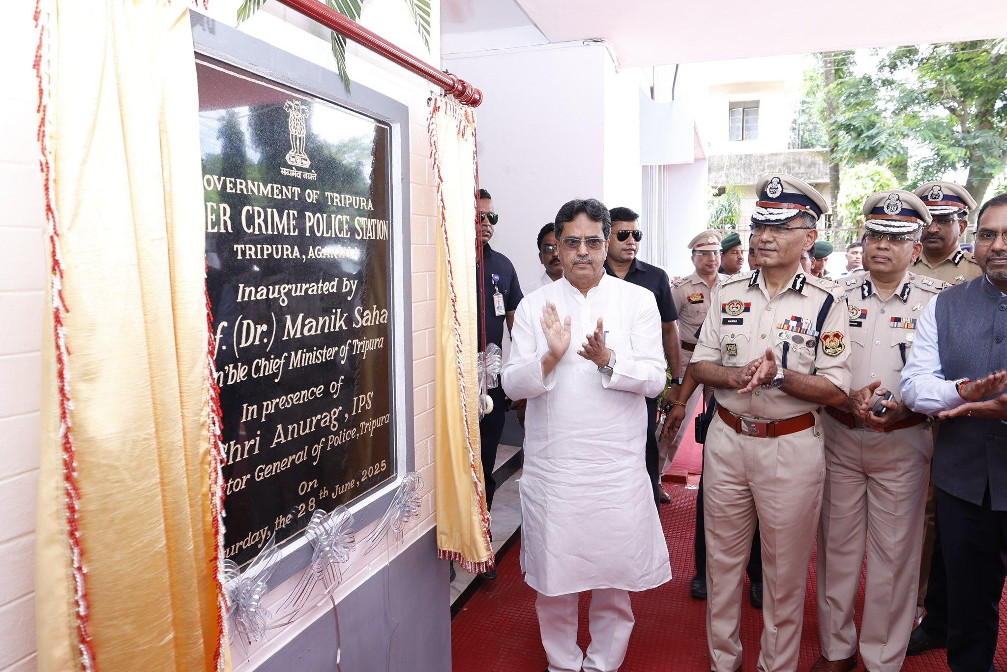 Agencies now fighting terror and cybercrime as both pose serious threats: Tripura CM