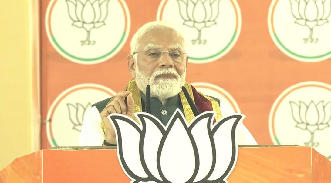 PM Modi highlights five-point crisis in Bengal under Trinamool govt (Ld)