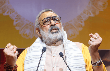 It's not Humayun, but Mamata who orchestrated this, claims Giriraj over foundation of mosque in Murshidabad