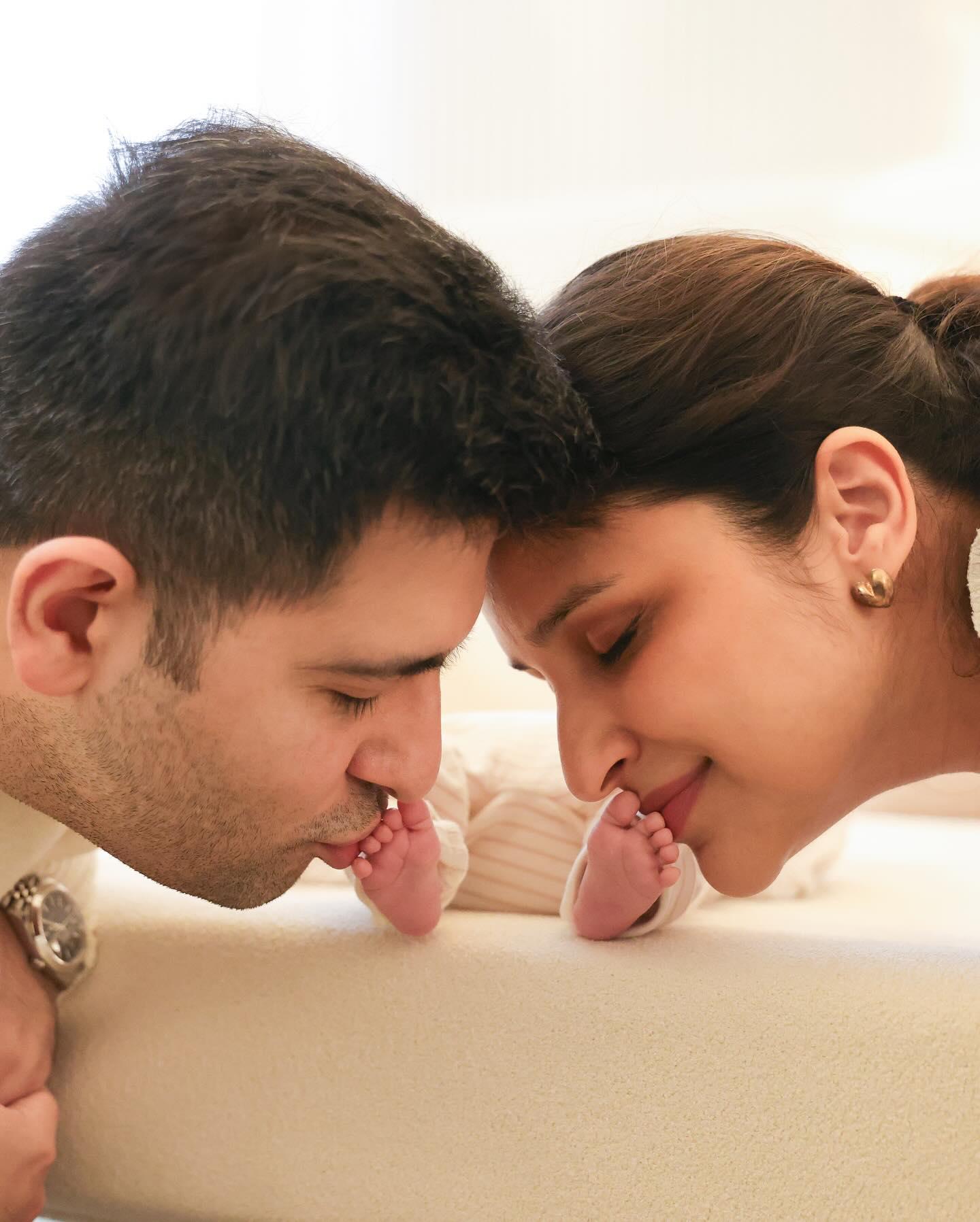 Parineeti Chopra, Raghav Chadha name their son Neer: Our hearts found peace in an eternal drop of life