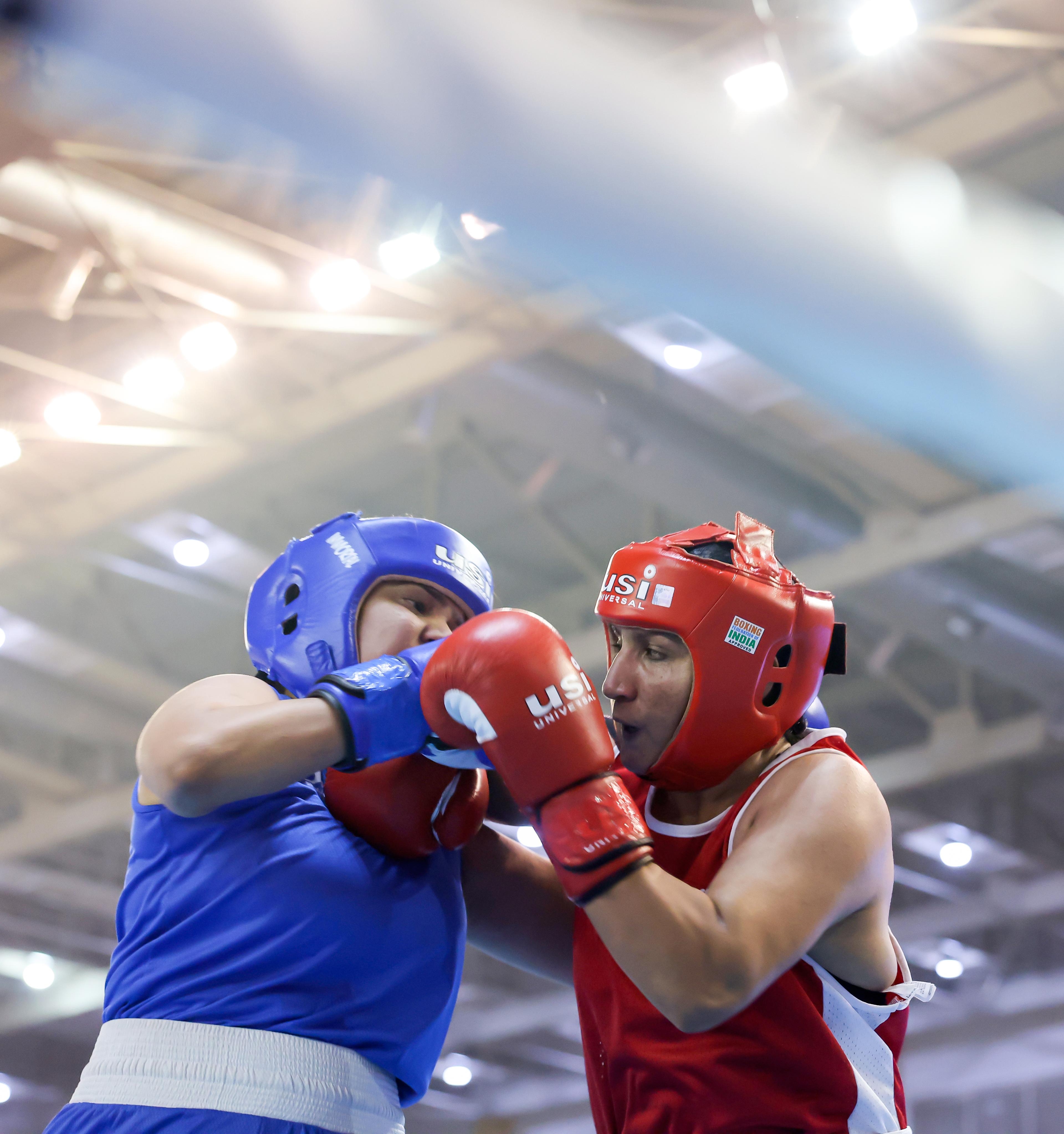 Senior National Boxing: Pooja Rani and Jadumani Singh win easily; Lovlina and Amit Panghal made to work hard