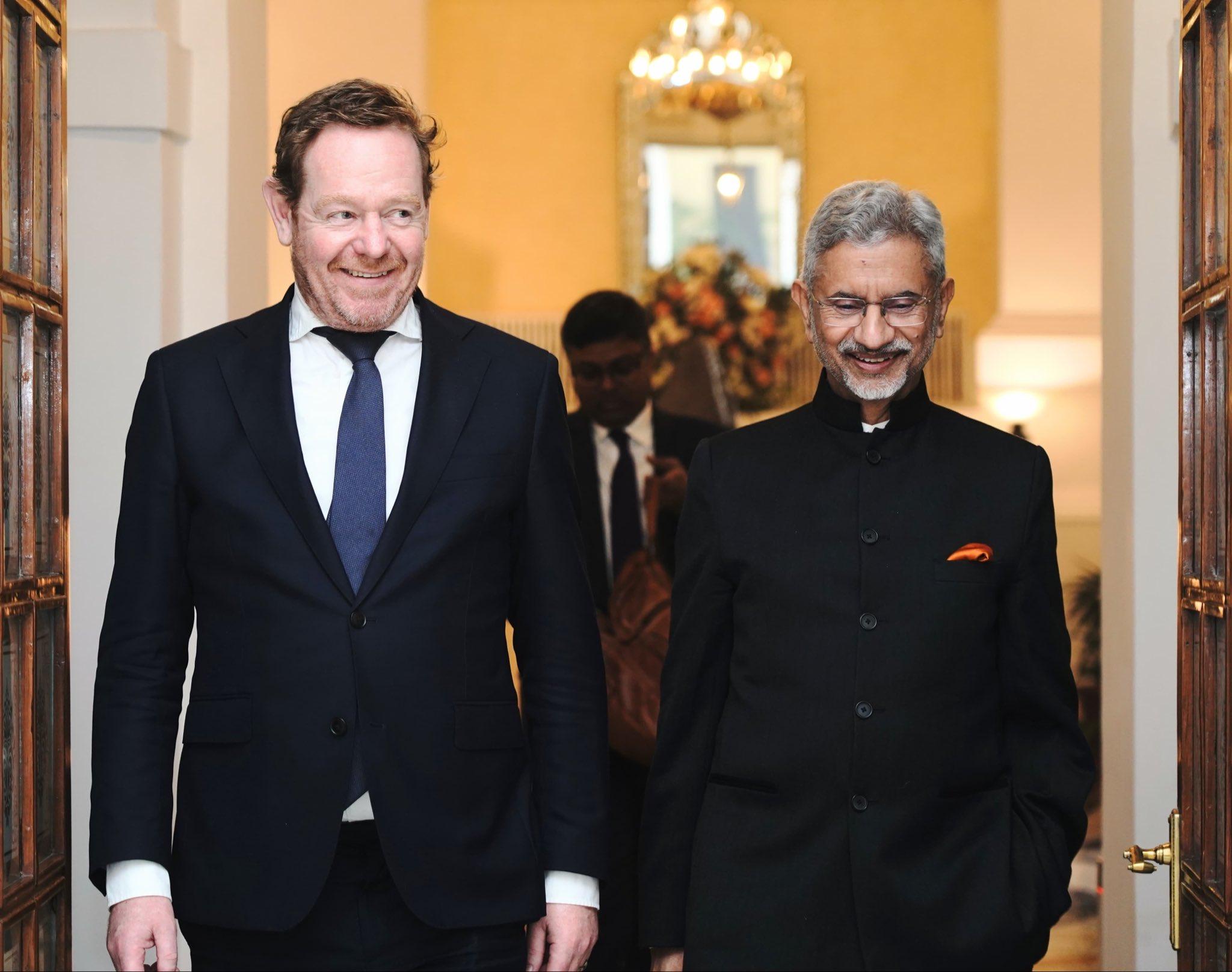EAM Jaishankar and Netherlands counterpart discuss bilateral ties, global issues