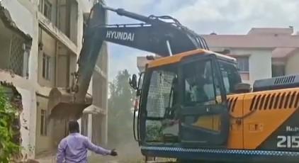 Guwahati's IIHM campus demolished in eviction drive