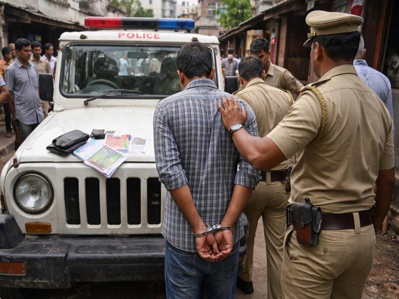 Suspected B'deshi national arrested in Bengal for forging identity documents