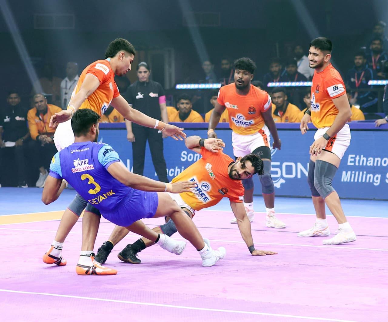 PKL Season 12: Shinde, Inamdar help Puneri Paltan to third-straight win