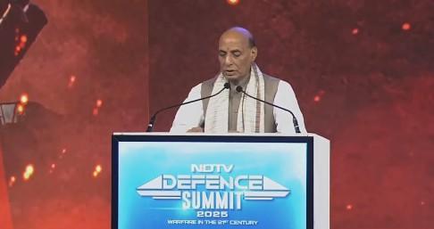 Atmanirbharta in defence a 'condition for survival and progress': Rajnath Singh