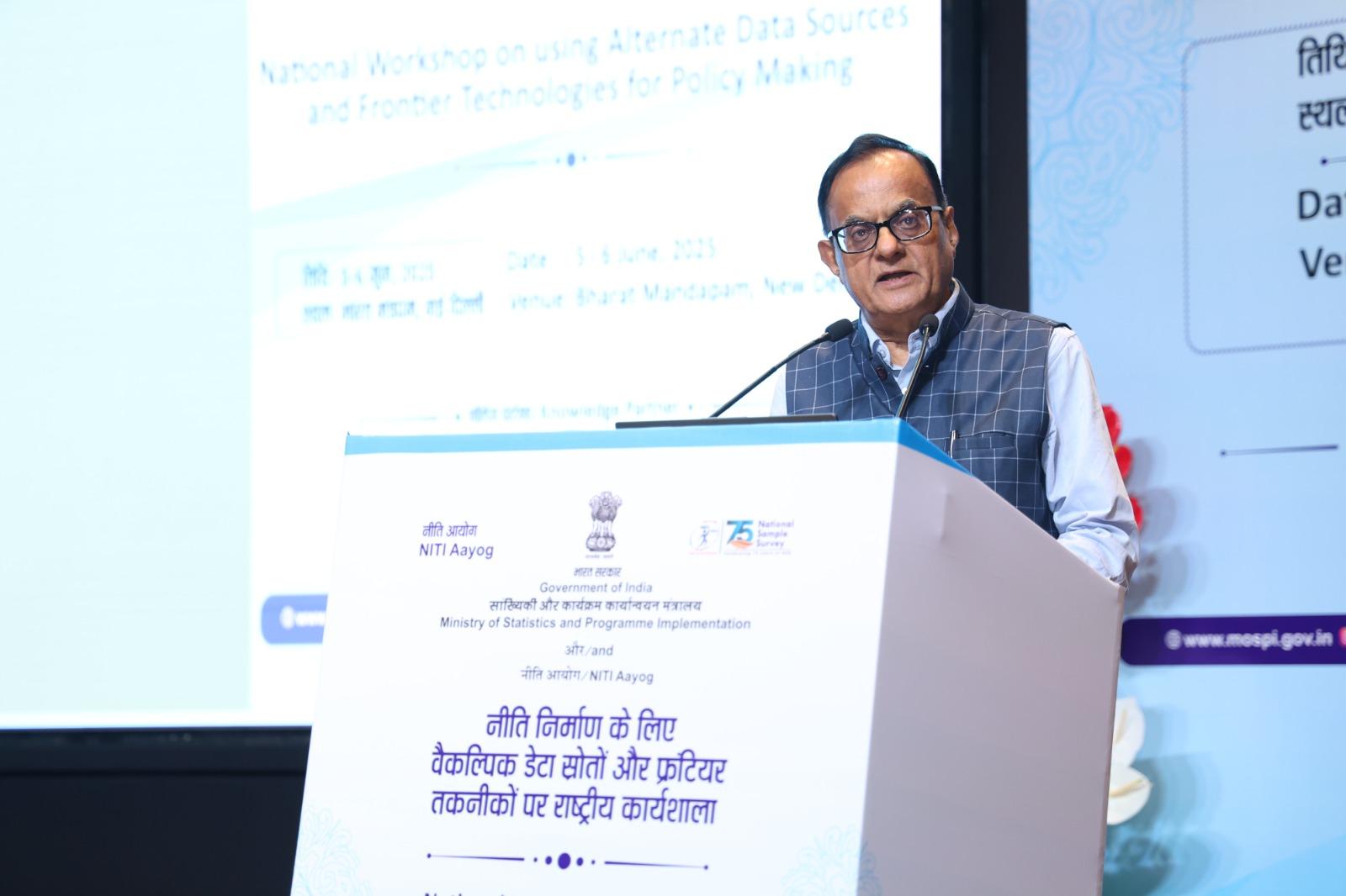Alternate data sources, frontier technologies critical for policy making: Prof Ajay Sood