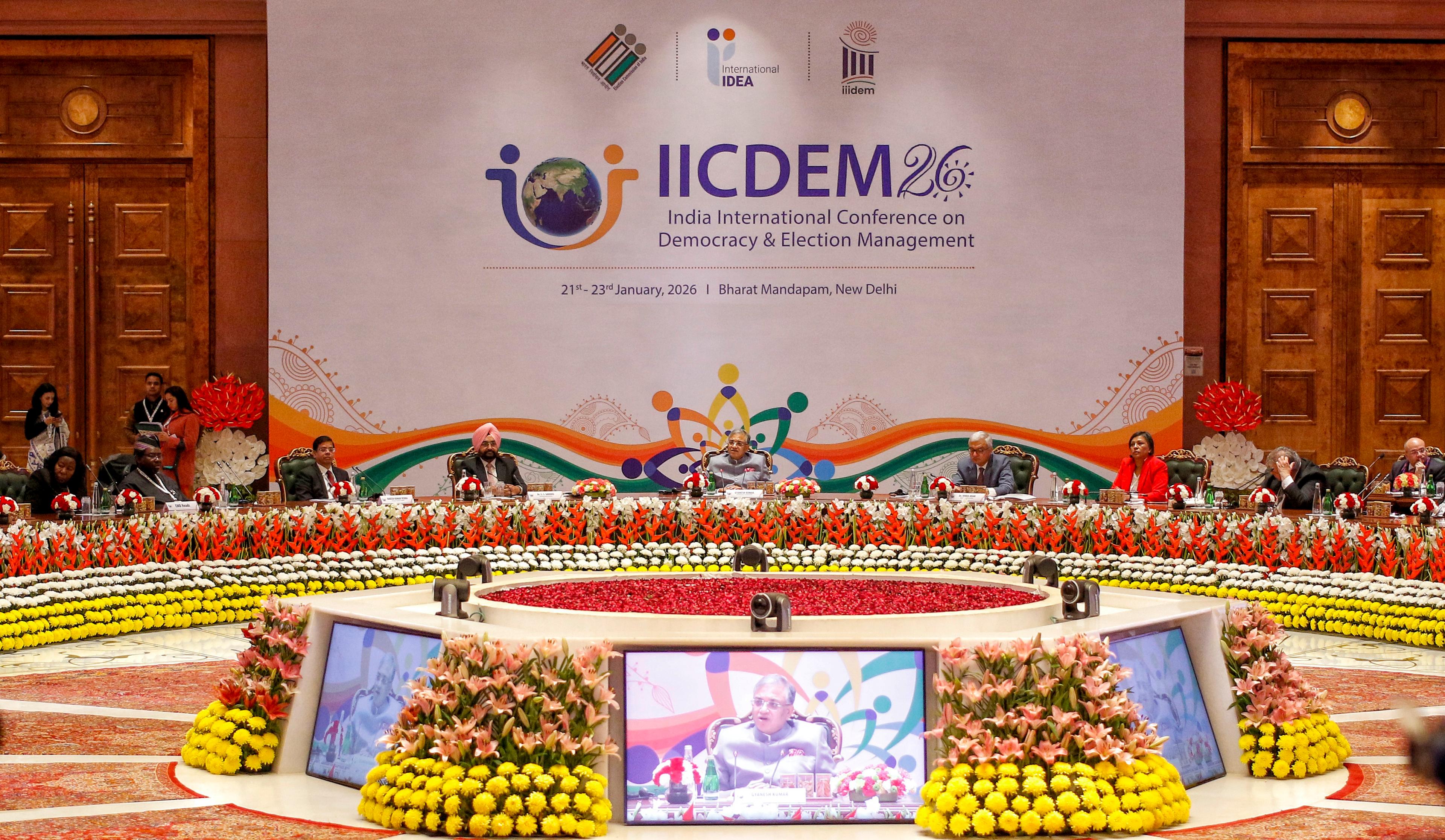 Global Election chiefs adopt 'Delhi Declaration 2026' to strengthen democracies further