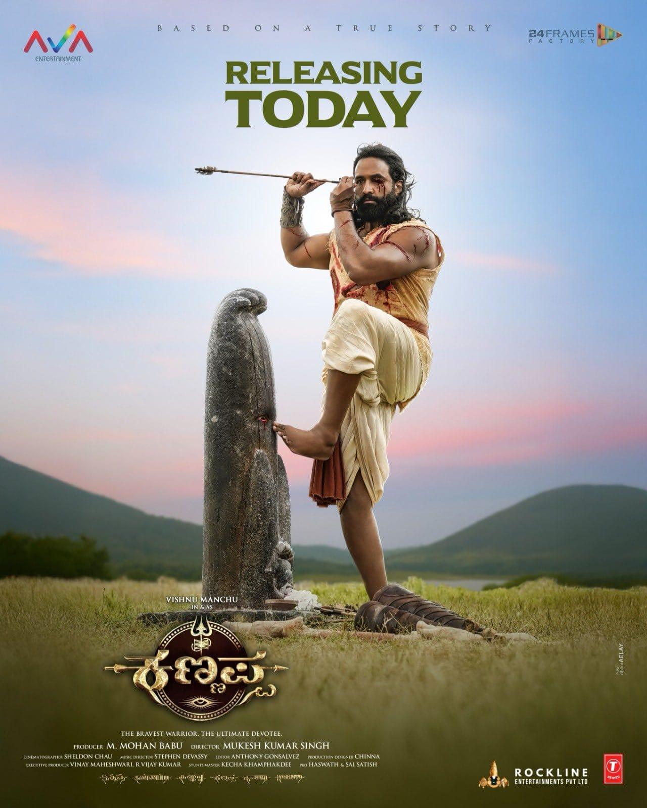 Kannappa is under attack from piracy, says Vishnu Manchu