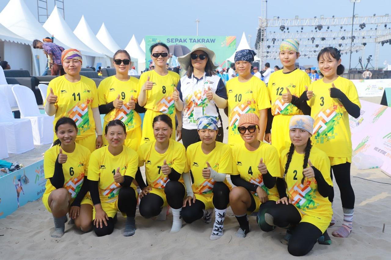 Khelo India Beach Games ‘open new doors of opportunity’ for Nagaland’s sepak takraw girls