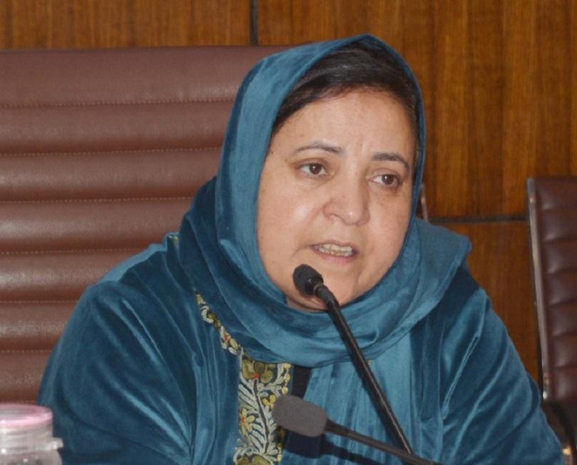 J&K Health Minister Sakina