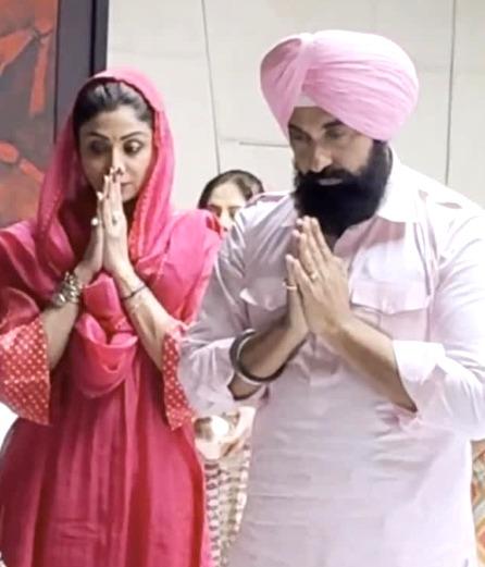 Shilpa Shetty & Raj Kundra keep Sukhmani Sahib Paath at home for 'Mehar' & Punjab