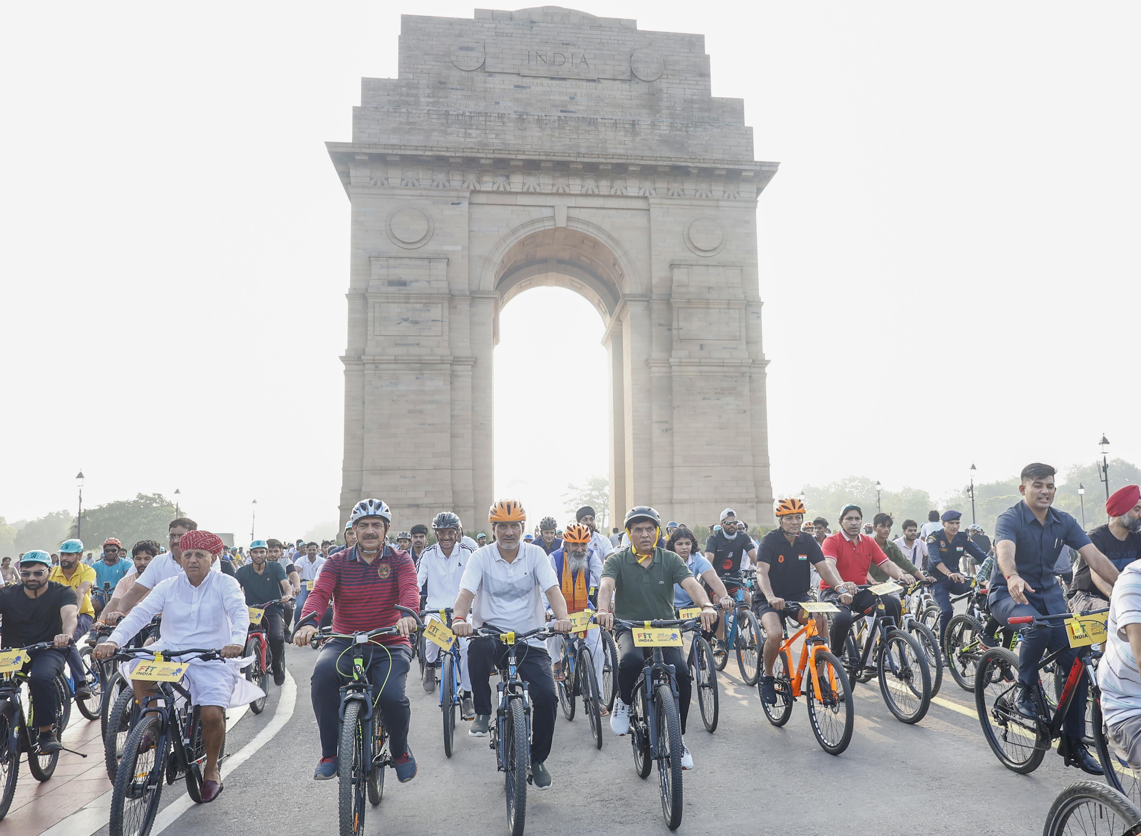 Fit India ‘Sundays on Cycle’ to make comeback in Delhi with young leaders at the forefront