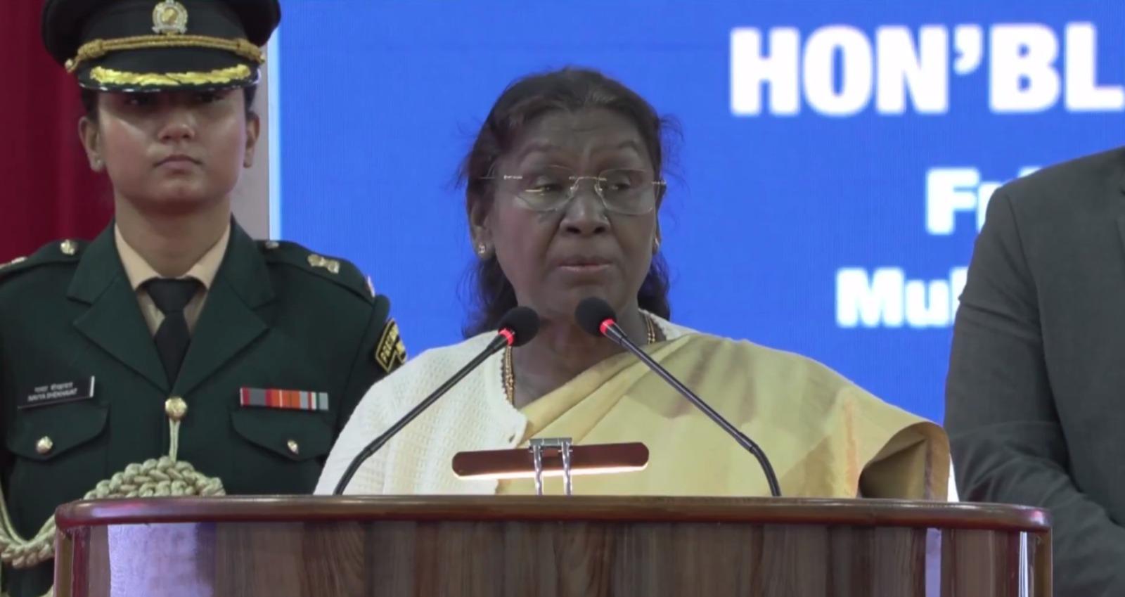 Inclusive, sustainable development of Manipur a national priority: President Murmu