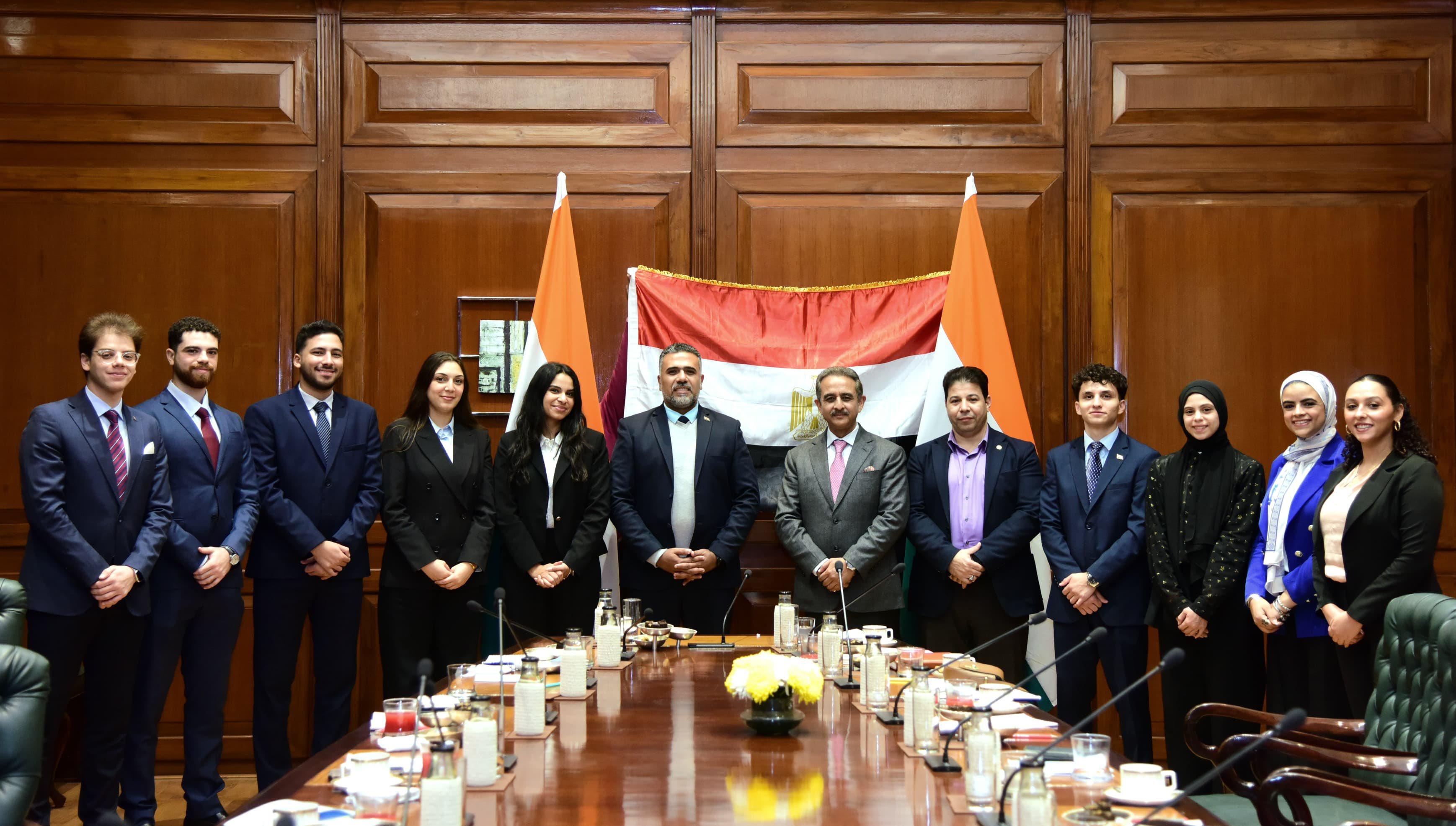MoS Singh, visiting Egyptian youth delegation discuss advancements in AI and renewable energy