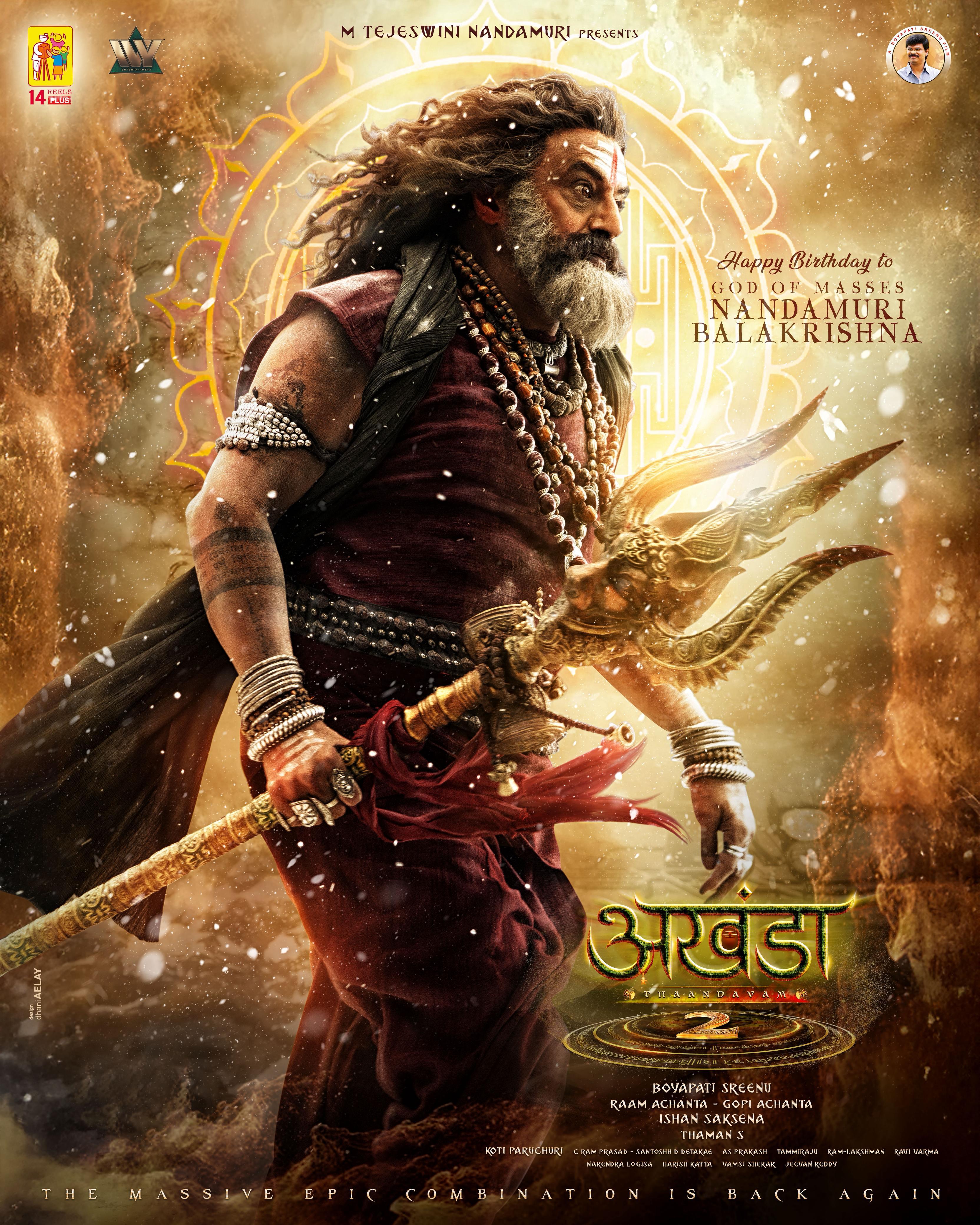 Nandamuri Balakrishna returns in a spiritually menacing avatar in 'Akhanda 2 – Thandavam'