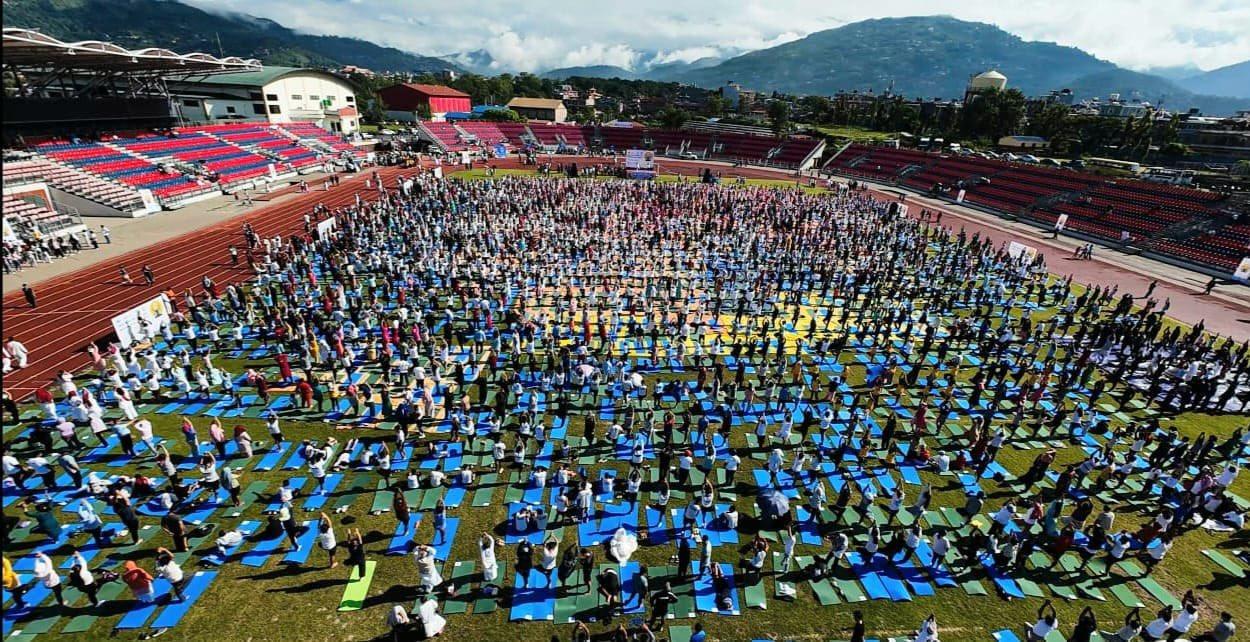 International Yoga Day celebrated across several cities in Nepal