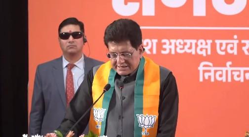 World stunned by BJP's organisational strength and working style: Piyush Goyal