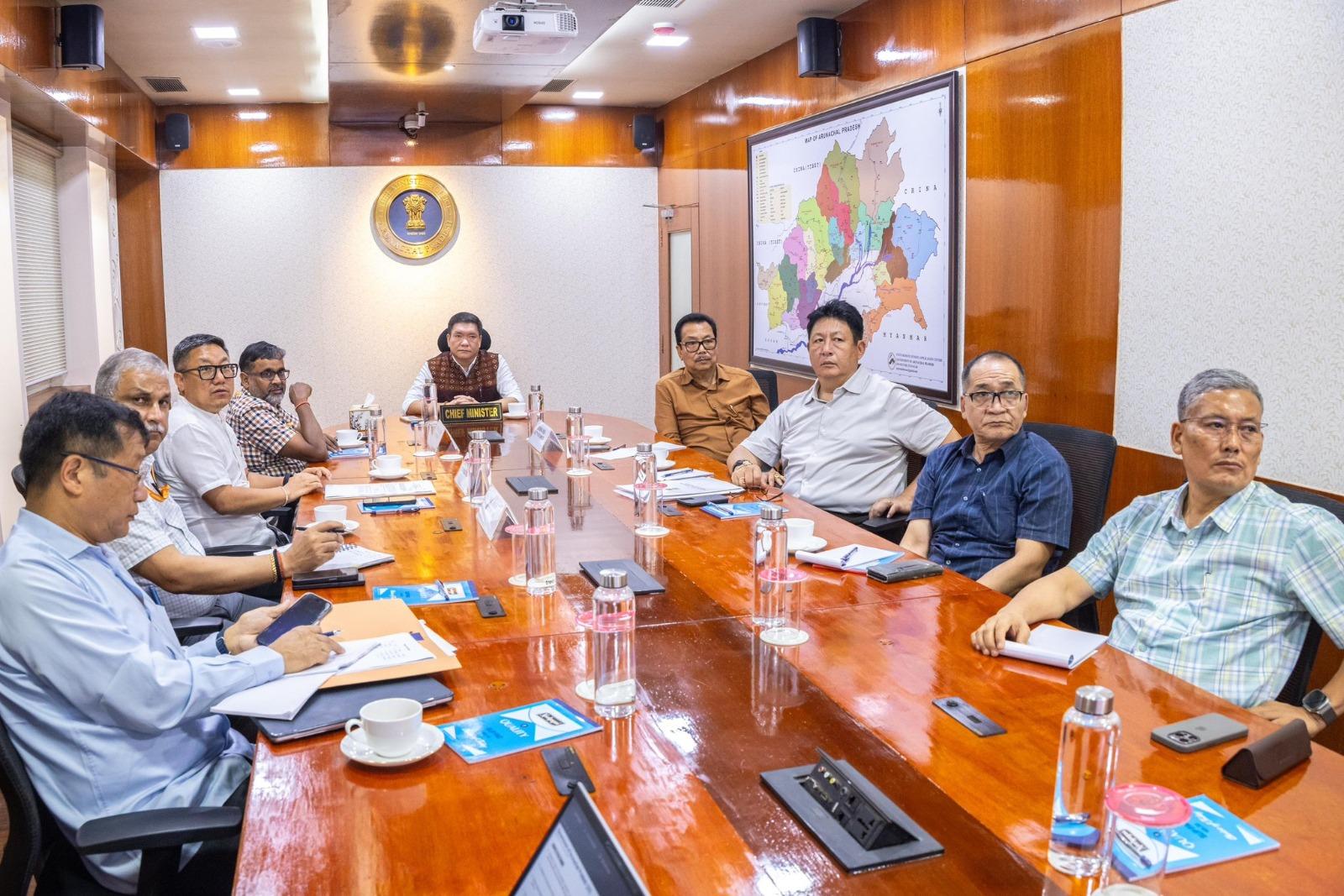 Arunachal CM reviews 11,000 MW capacity proposed Siang Upper Multipurpose Project