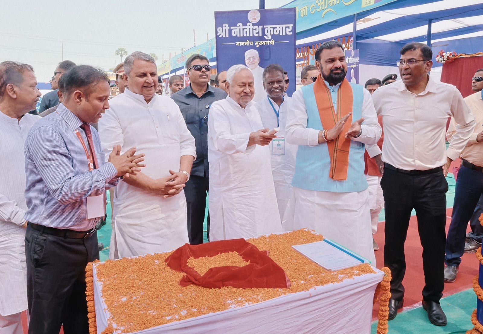 Nitish Kumar inaugurates 88 projects during Samridhi Yatra in Bhagalpur