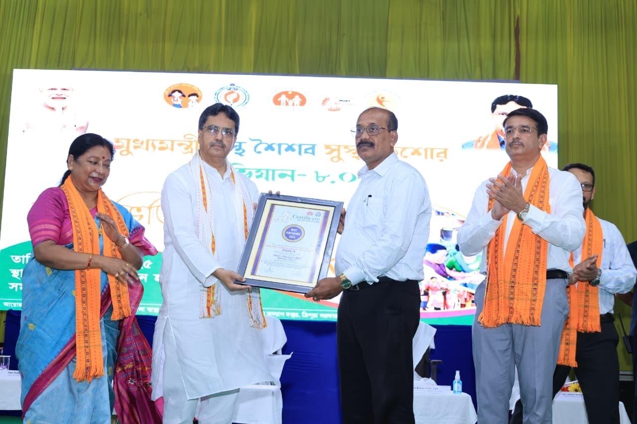 Tripura CM rolls out scheme to fight worm, vitamin and iron deficiencies