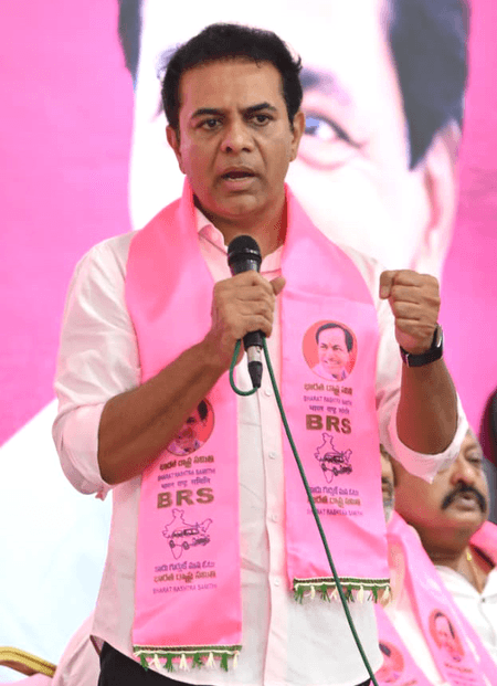 Revanth Reddy stalling irrigation project to please ‘former boss’: KTR