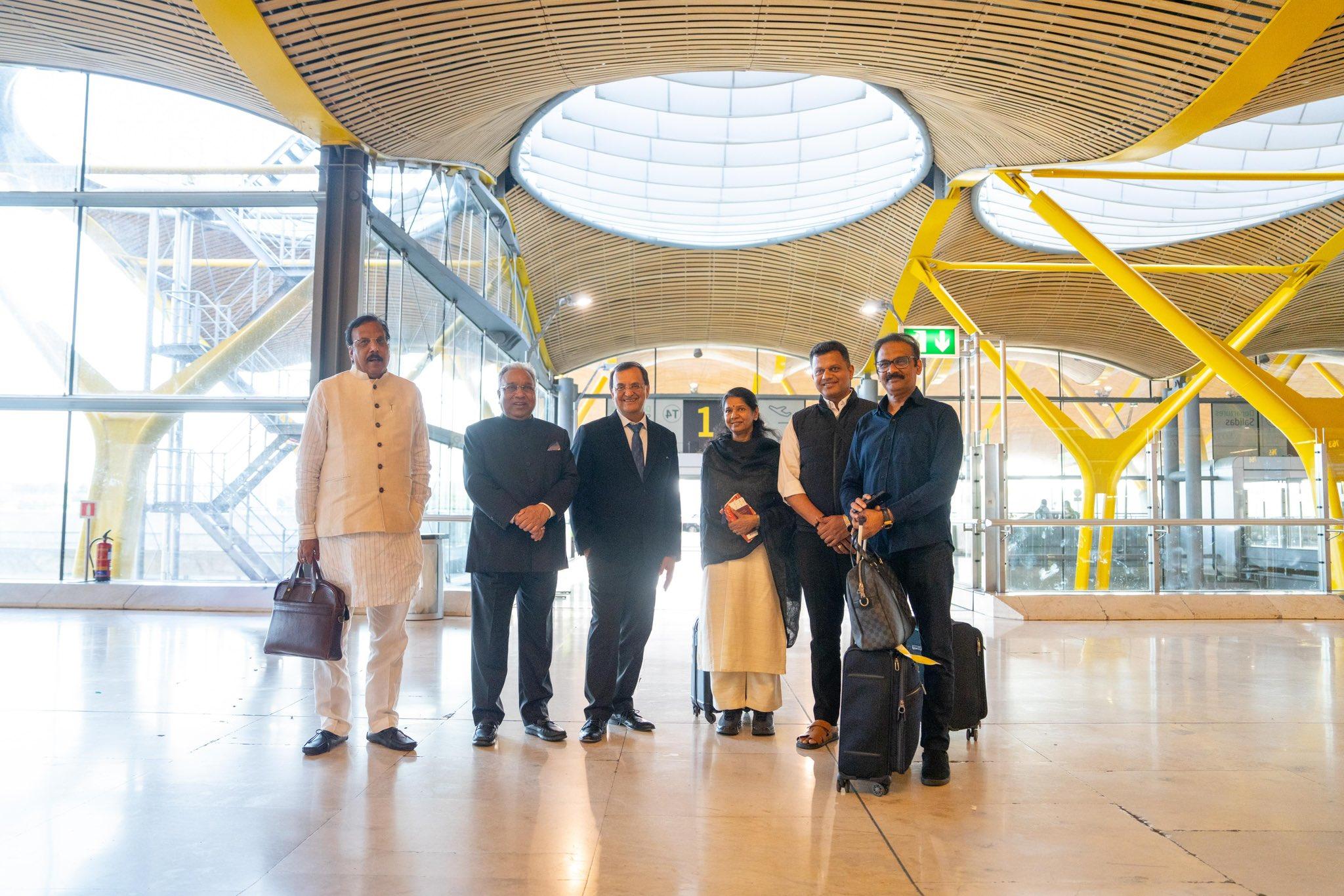 All-party delegation successfully concludes Spain visit reaffirming India’s stand against terrorism